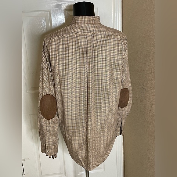 Vintage Polo Ralph Lauren Check Shirt with Patches Large - Picture 3 of 12
